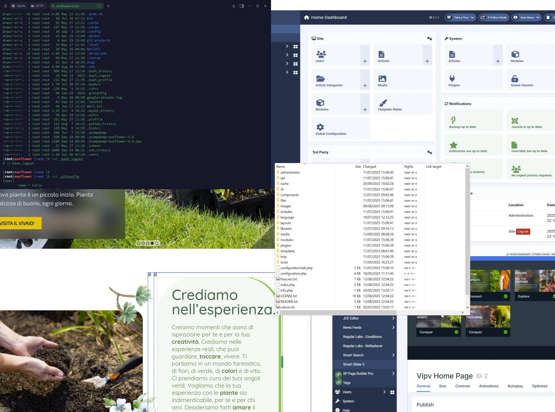 Un grazie scritto tra le righe, a chi ha messo mani - Vivai Il pollice Verde, Asti
